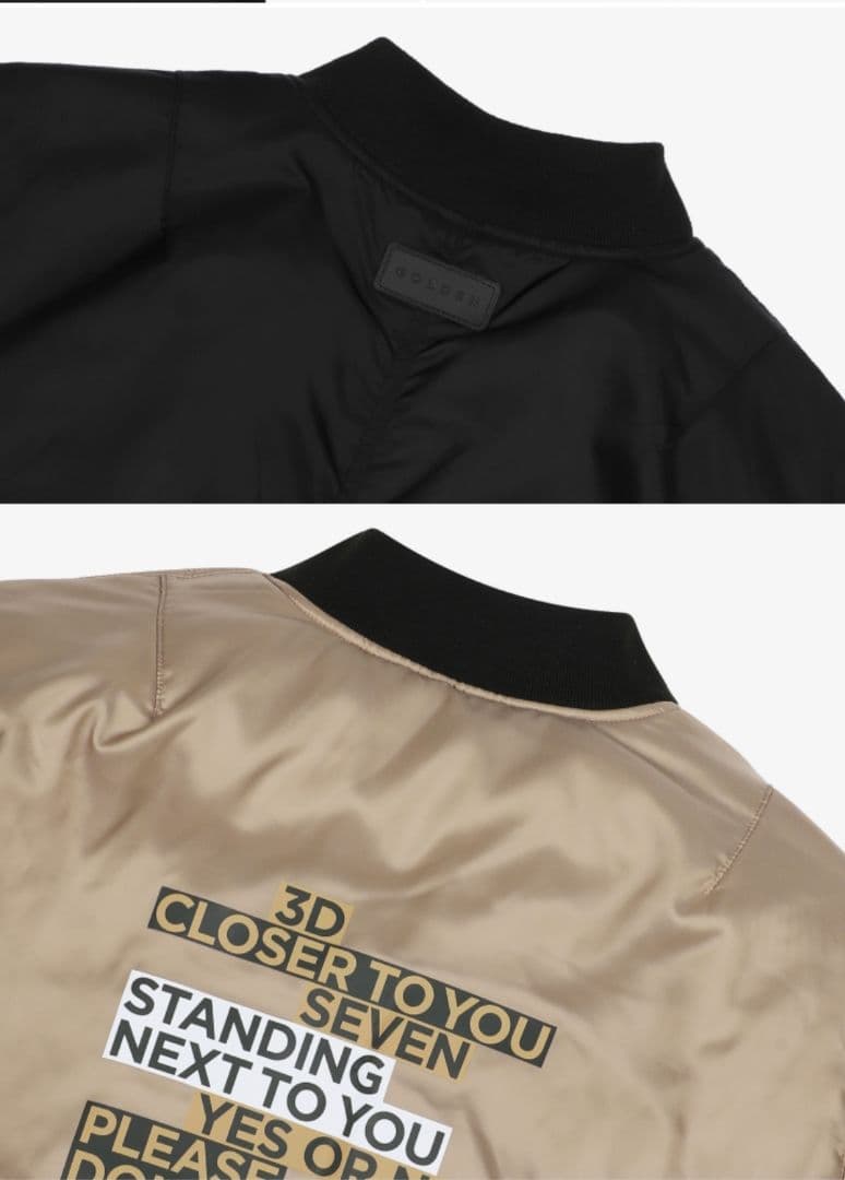 BTS JONGKOOK golden オーバーサイズ ボンバー ジャケット M