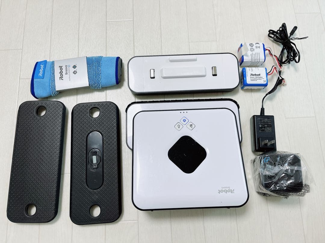 ｂｒａａｖａ　３８０ｊ　互換バッテリー二個付き