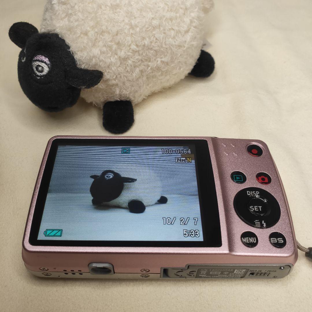 CASIO デジカメ EXILIM EX-Z550 ピンク EX-Z550PK