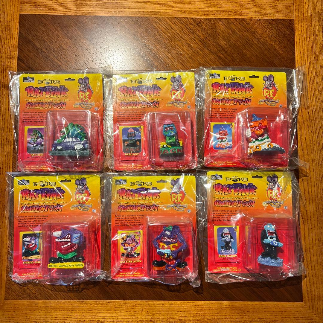 90s Rat Fink コレクション 6体セット