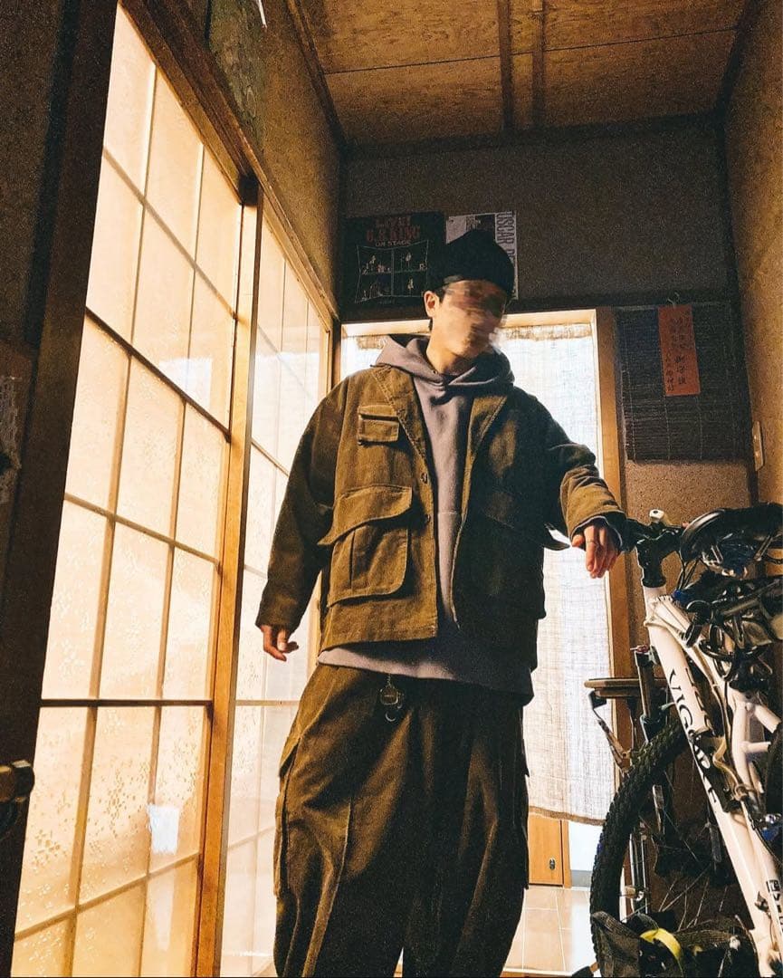 BALLSY.BROTHERS ミリタリーコーデュロイセットアップ