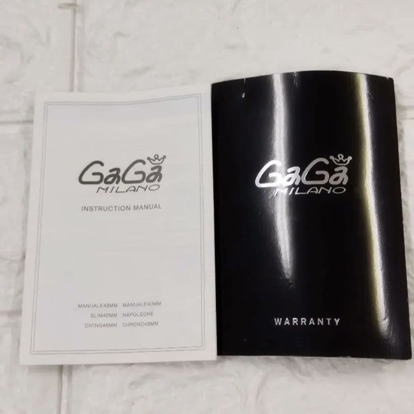 ガガミラノ Gaga Milano 6054.5 クロノ 48mm ラバーベルト