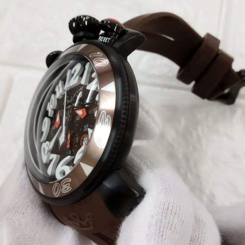 ガガミラノ Gaga Milano 6054.5 クロノ 48mm ラバーベルト