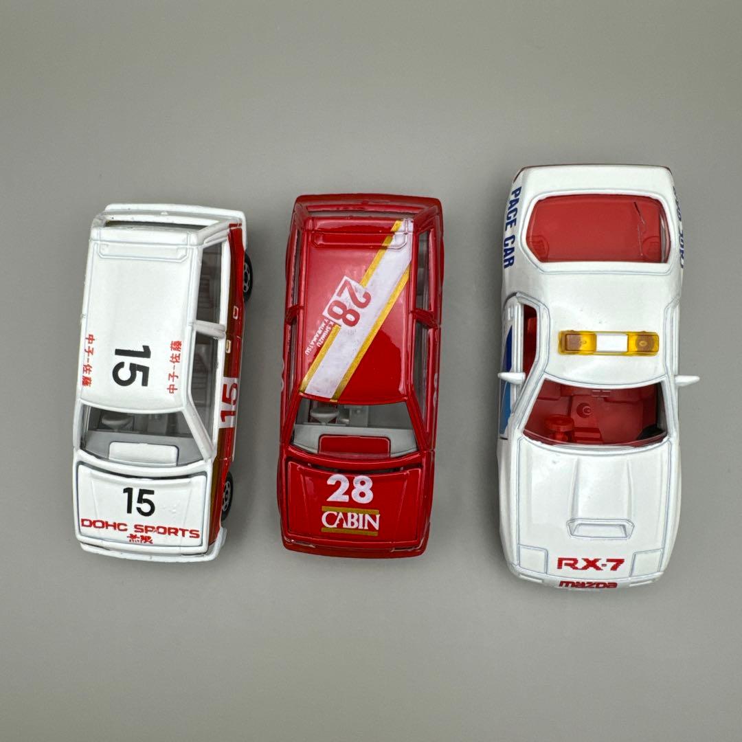 トミカ黒箱・青箱 ・赤箱グループＡフェア販売商品12台 (1984年10月発売)