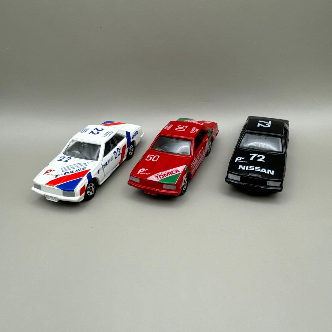 トミカ黒箱・青箱 ・赤箱グループＡフェア販売商品12台 (1984年10月発売)