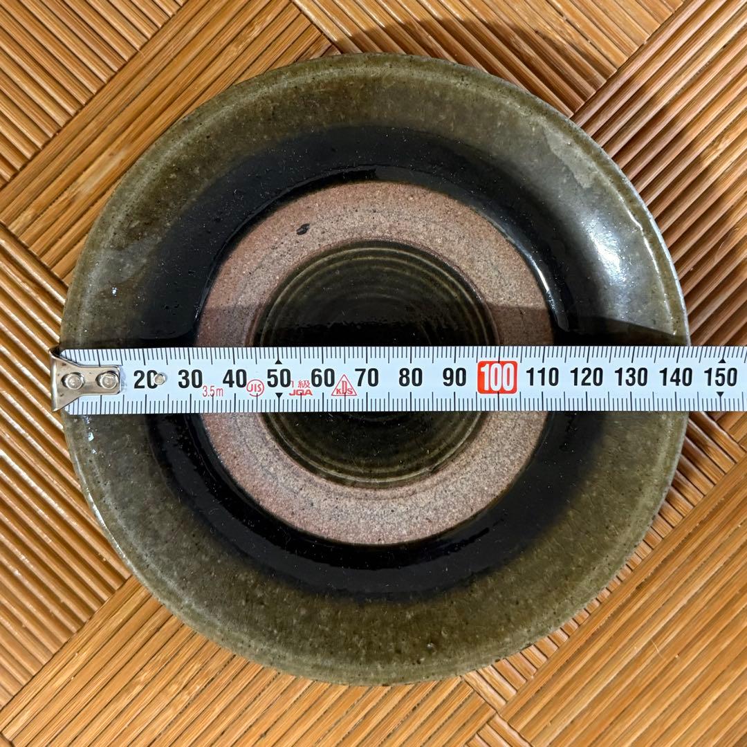 SNT1116 織部焼 カップ ソーサー 2客ペアセット 伝統工芸品