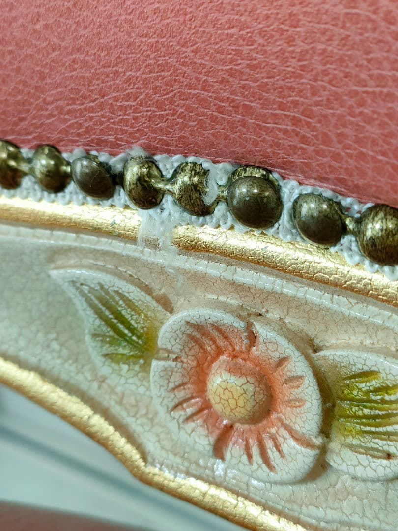 【おけい♛ྀི親孝行中様用】ロココ調 ダイニングチェア 1脚（１つ目）