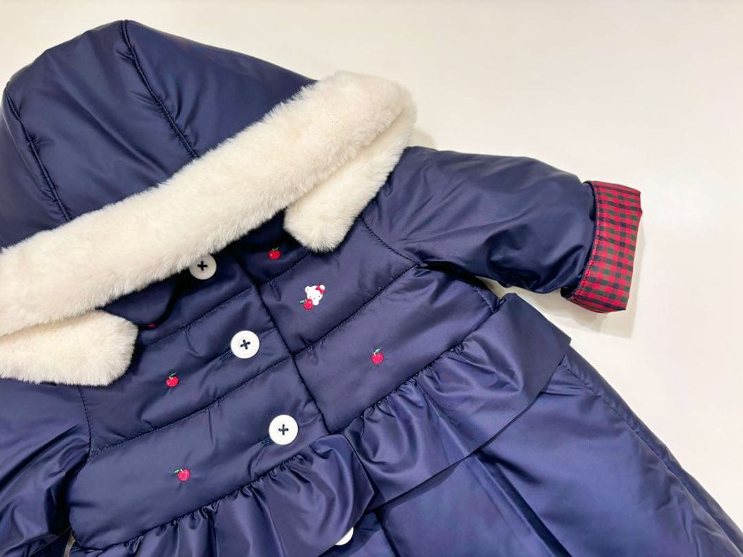 ファミリア　ショートコート 90サイズ