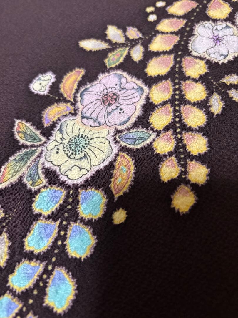 ハタボー 値下げ！美展誂え　辻ヶ花訪問着と、袋帯セット