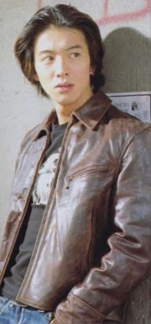 エアロレザー　キムタク着用