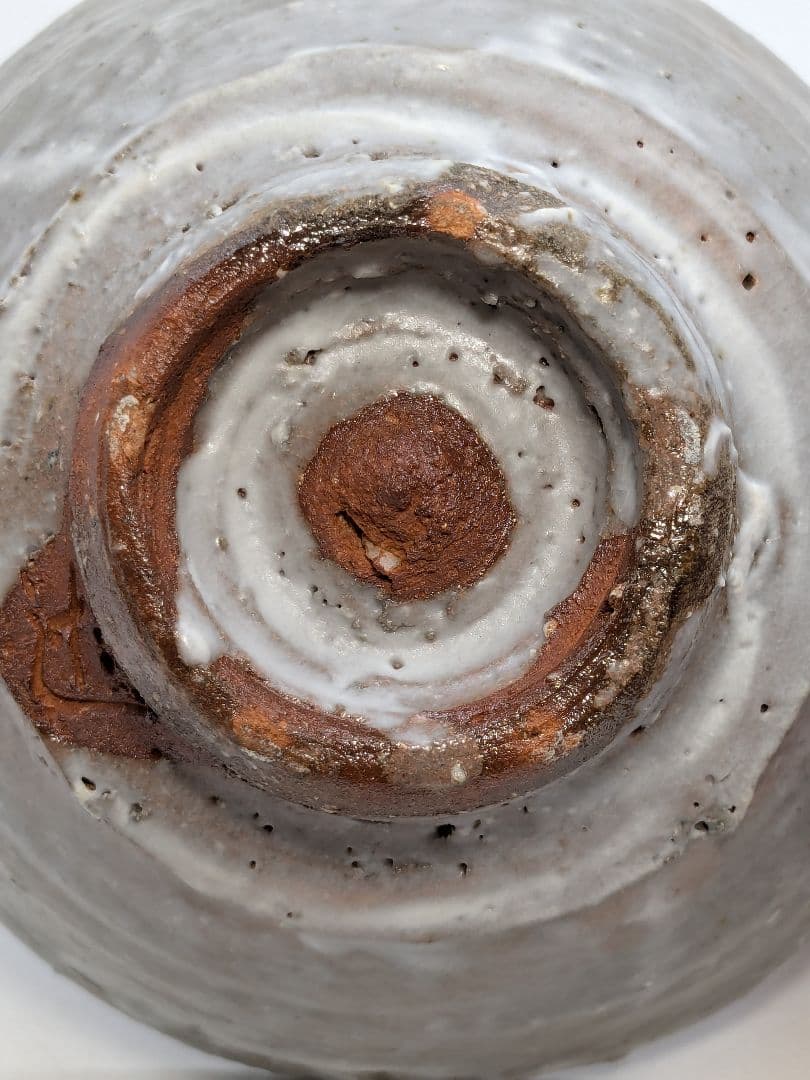 草胆庵 植草達郎 萩焼 茶盌 共箱共布 抹茶碗 抹茶茶碗 茶道具 茶器 食器