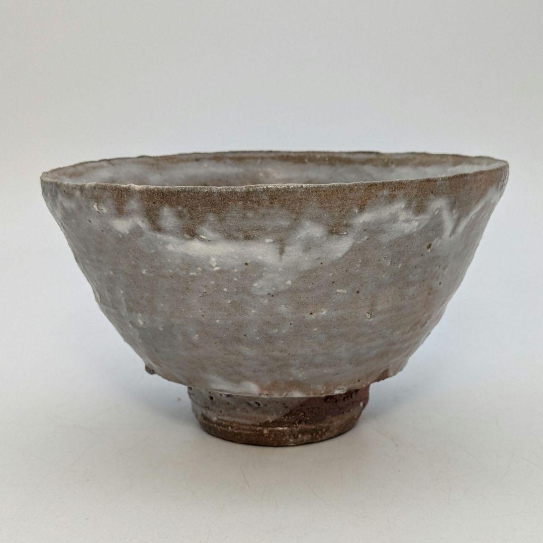 草胆庵 植草達郎 萩焼 茶盌 共箱共布 抹茶碗 抹茶茶碗 茶道具 茶器 食器