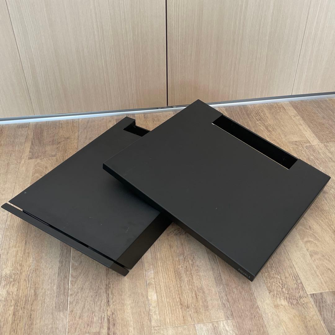 【収納付きゲーム機棚板】EQUALS WALL テレビスタンド 棚　2点セット