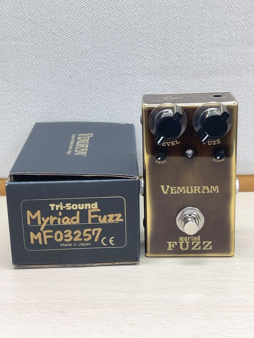 新品•未使用品VEMURAM Myriad Fuzz ギターエフェクター　ファズ