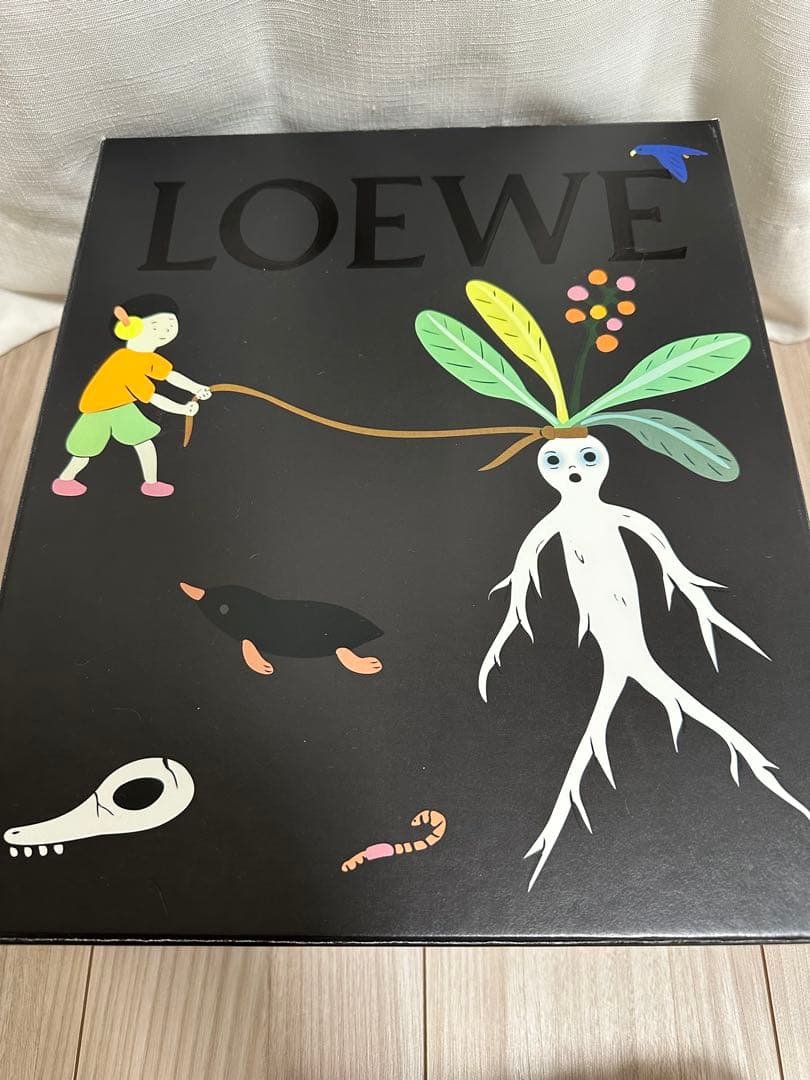 【公式オンライン購入】LOEWE ロエベ アナグラム モヘア マフラー　ホワイト