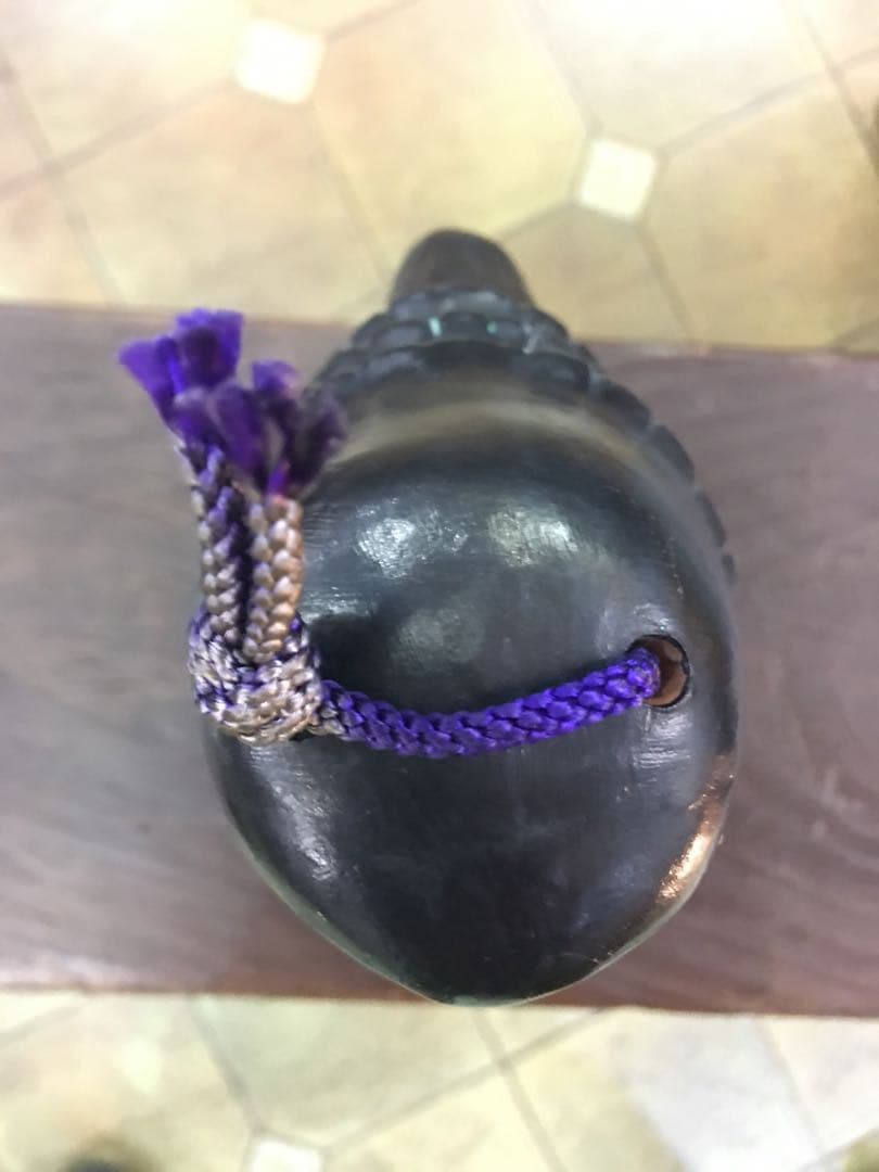 希少 鷽 ウソ 土鈴 太宰府 井上博秀 特大 16.5cm 縁起物 民芸 昭和