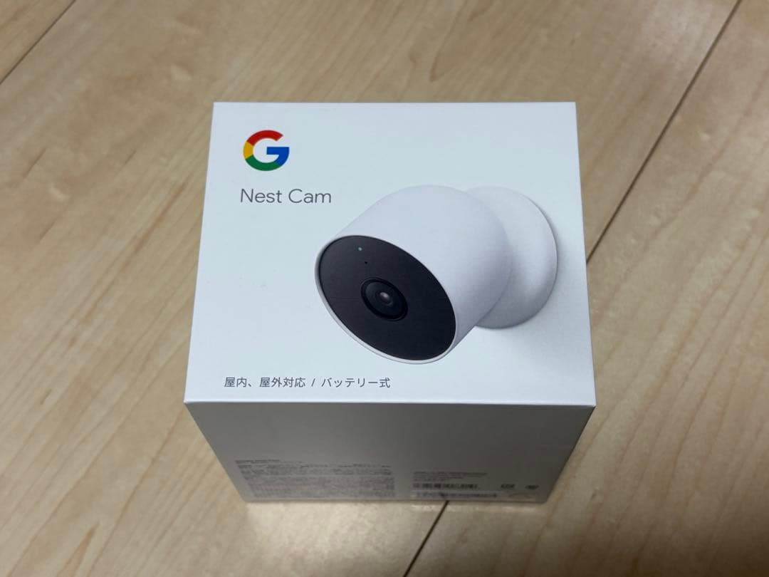 【ほぼ新品】Google Nest Cam バッテリー式 ホワイト