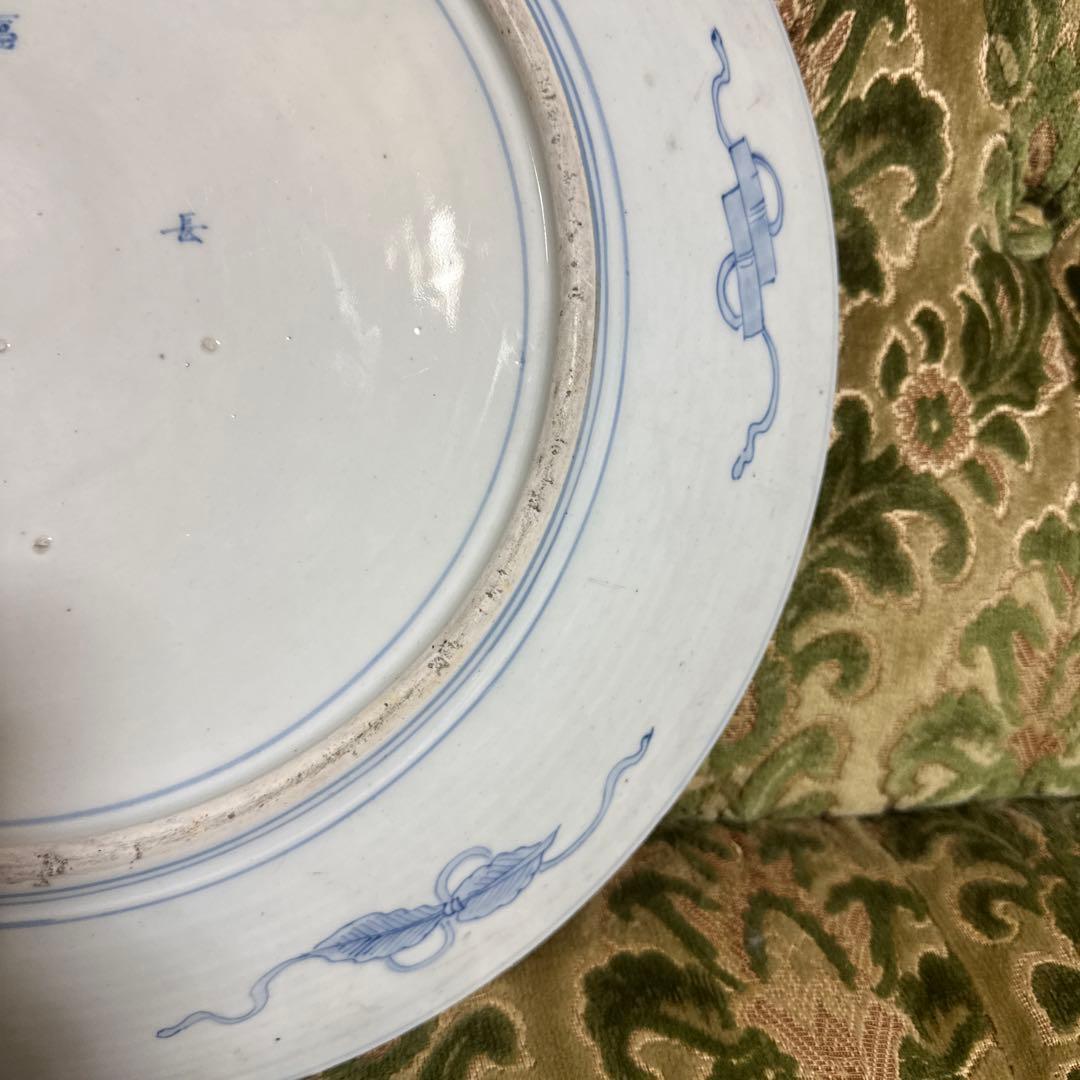 特大！47.5センチ　古伊万里　大皿　江戸時代　富貴永春
