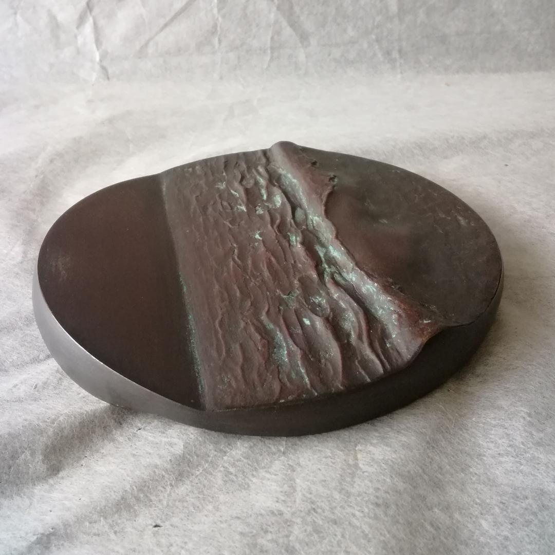 逸品　貴重　Claude Lhoste　ブロンズメダル　泳ぐ魚　パリ造幣局博物館