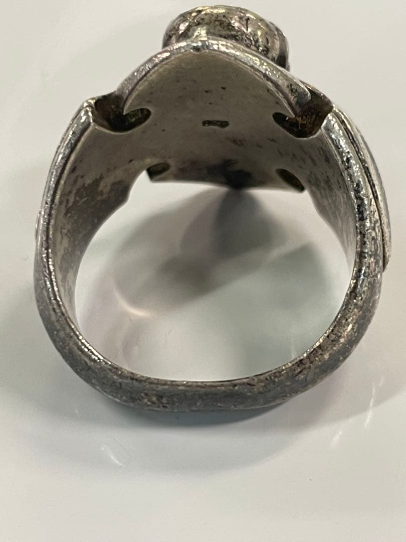 silver925 Skull Ring y2k ギャル男　PUNK NANA