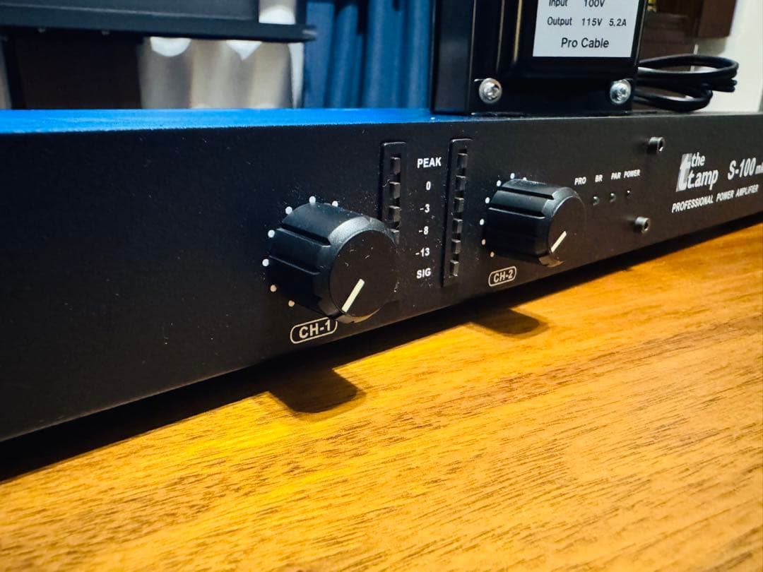 isa様用　至高のパワーアンプ　thomann s-100mk2 トランス付