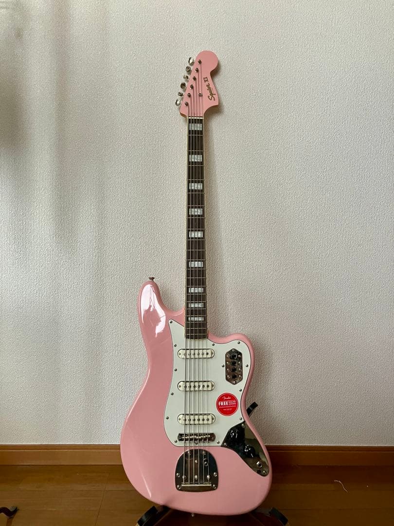Squier Bass Ⅵ FSR Shell Pink