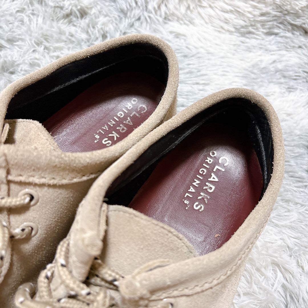 【美品】clarks wallabee ゴアテックス　クラークス ワラビー　28