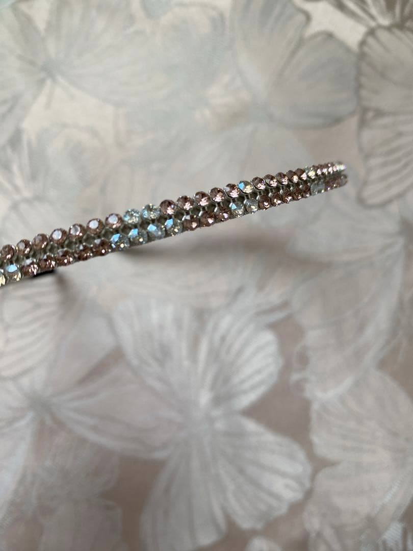 acca アッカ　ブリジット　カチューシャ　2列　ライトピンク