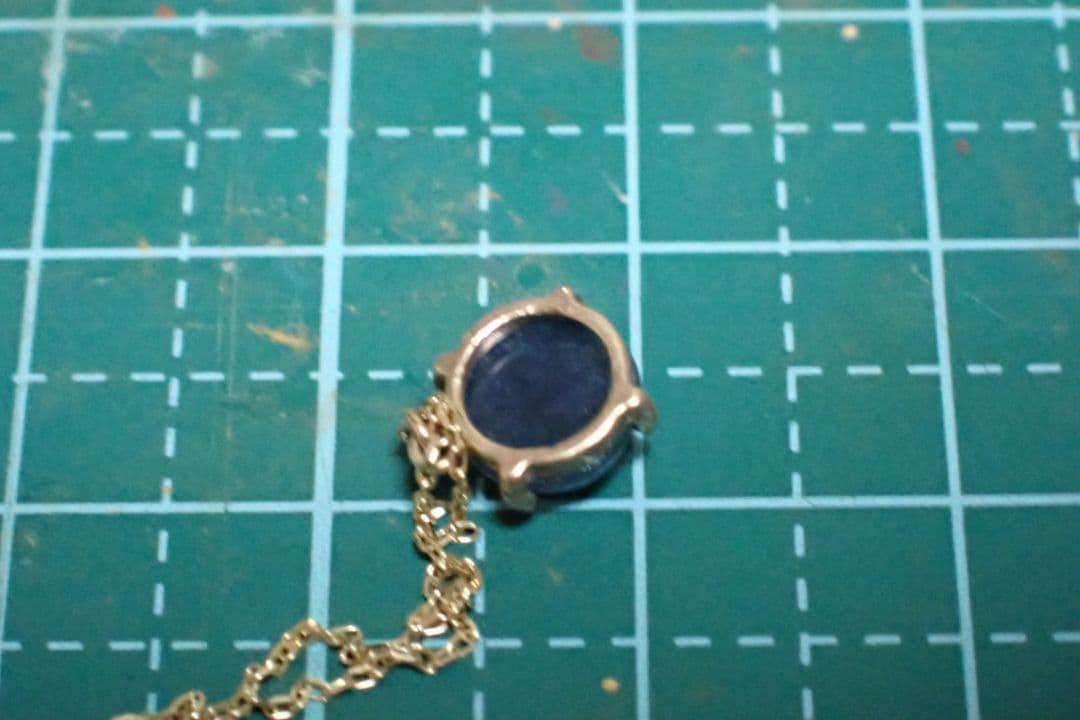 新品　未使用　糸魚川翡翠　入コン沢　青　10金　丸　ネックレス　送料無料