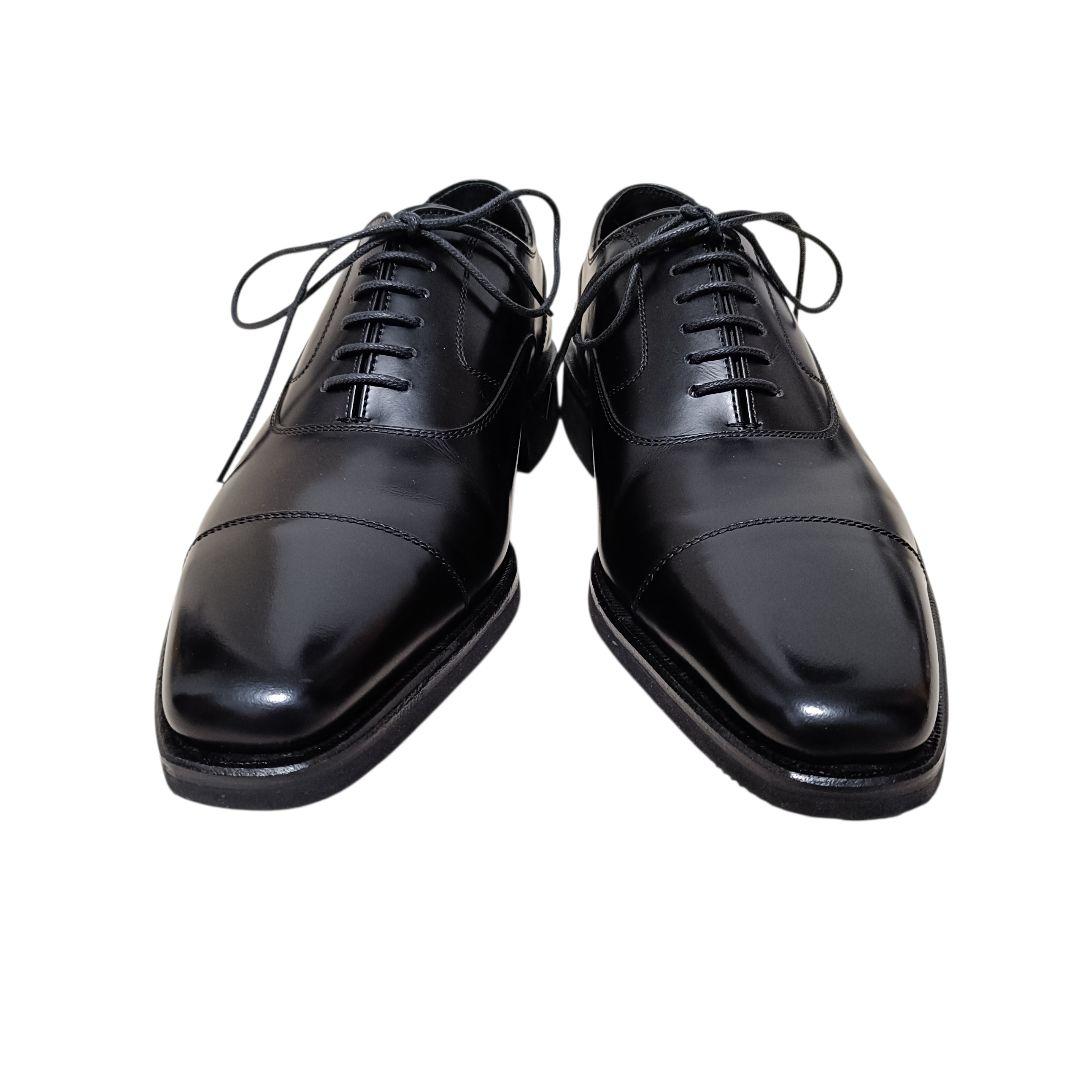【極美品】 REGAL☓GEOX ストレートチップ 内羽根 ブラック 24cm