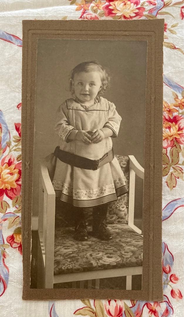 【M005】カルト・ド・ヴィジット　女の子　3枚セット