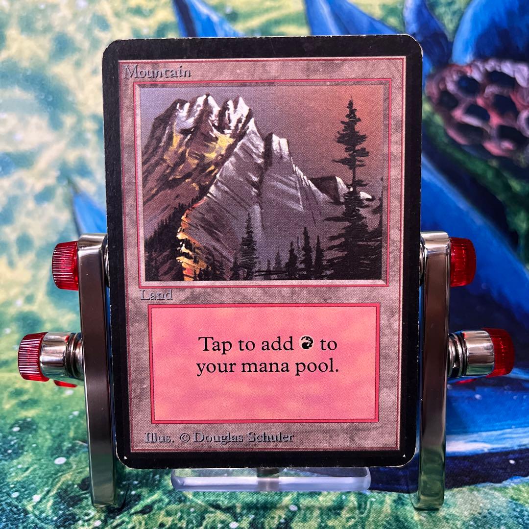 1217 《山/Mountain》MTG アルファ　α　[LEA] 基本土地