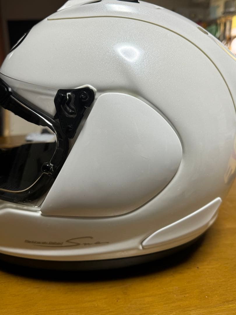 Arai RX-7 RV フルフェイス グラスホワイト　ヘルメット RR5 M