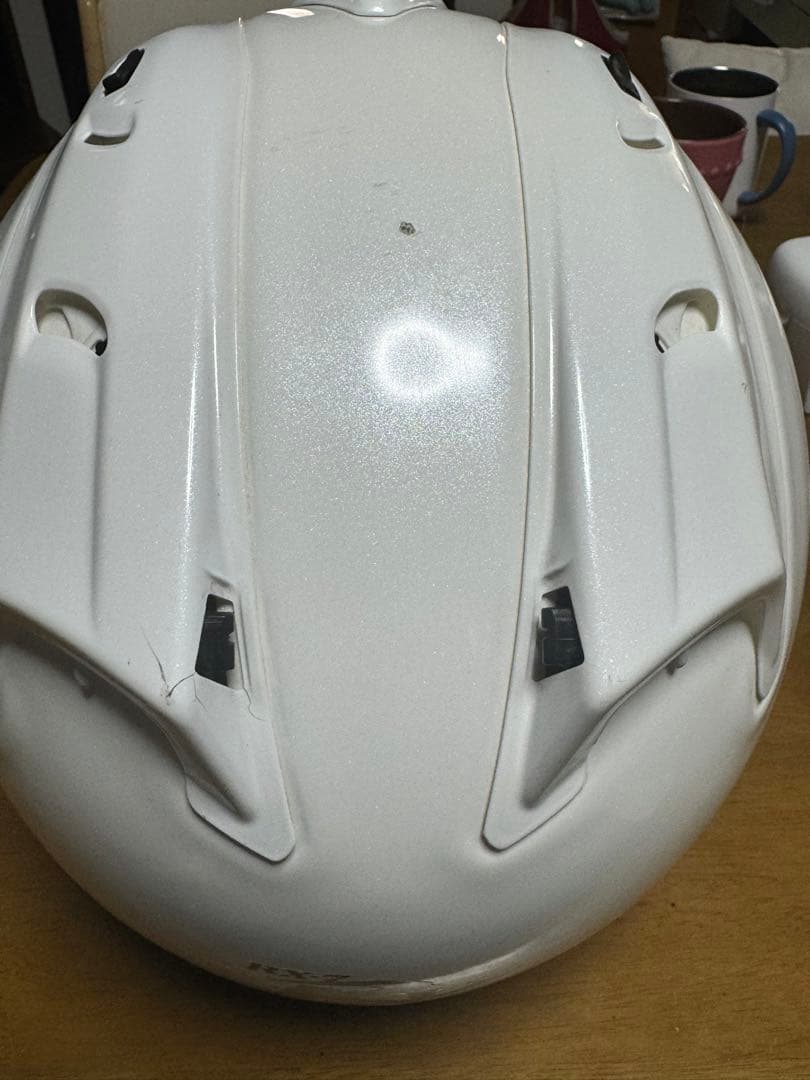 Arai RX-7 RV フルフェイス グラスホワイト　ヘルメット RR5 M