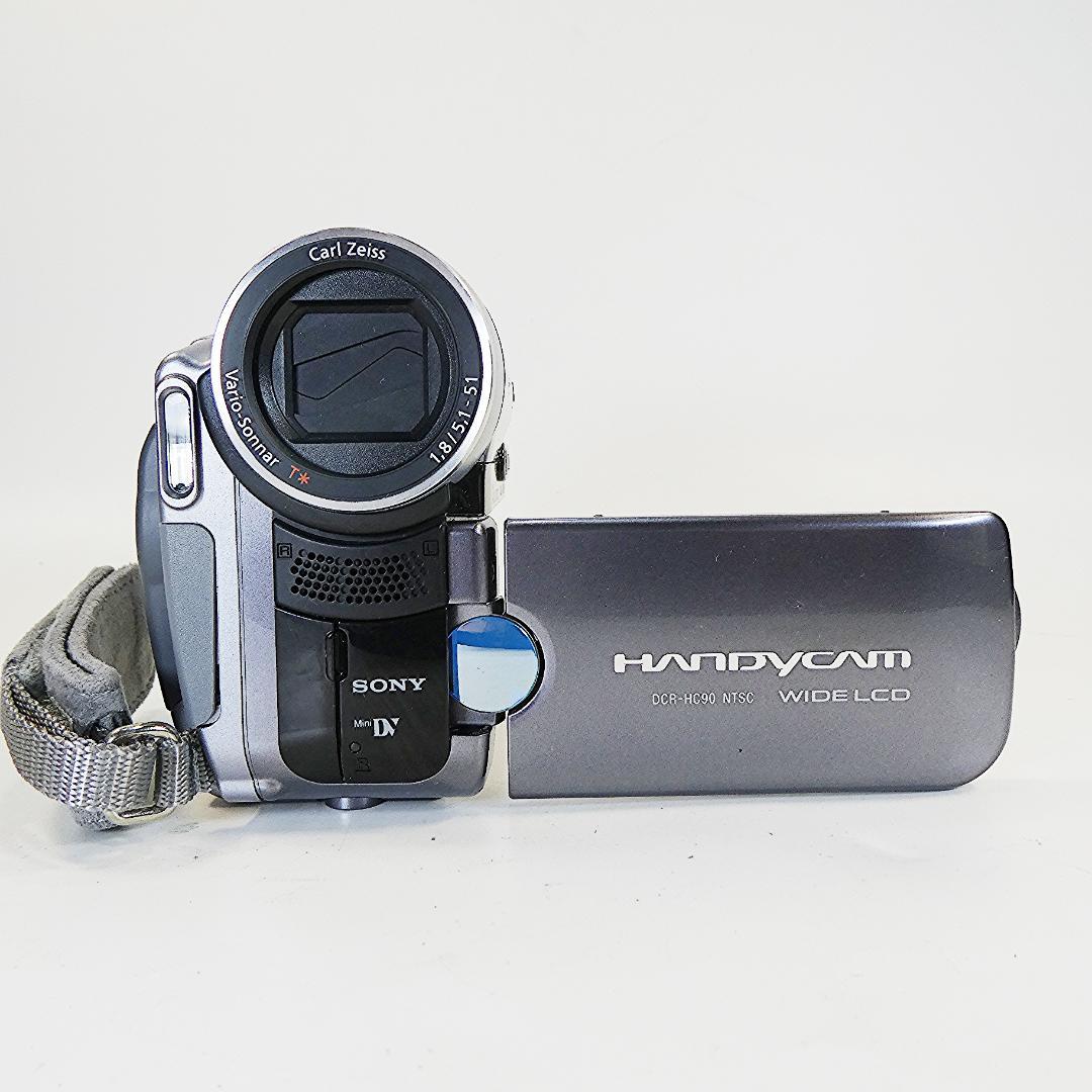 動作品 ソニー DCR-HC90 MiniDVビデオカメラ　DVD化に最適