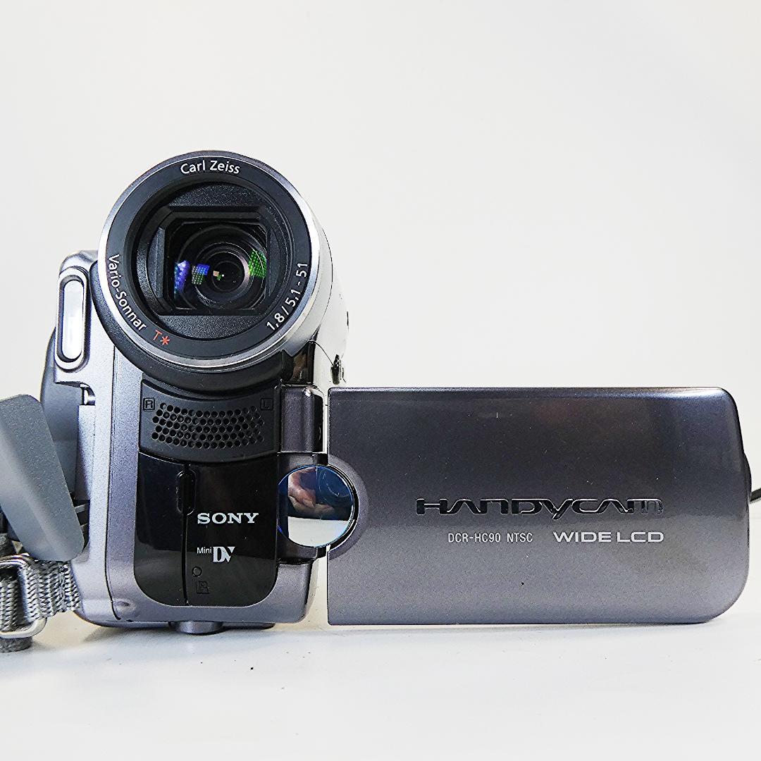 動作品 ソニー DCR-HC90 MiniDVビデオカメラ　DVD化に最適