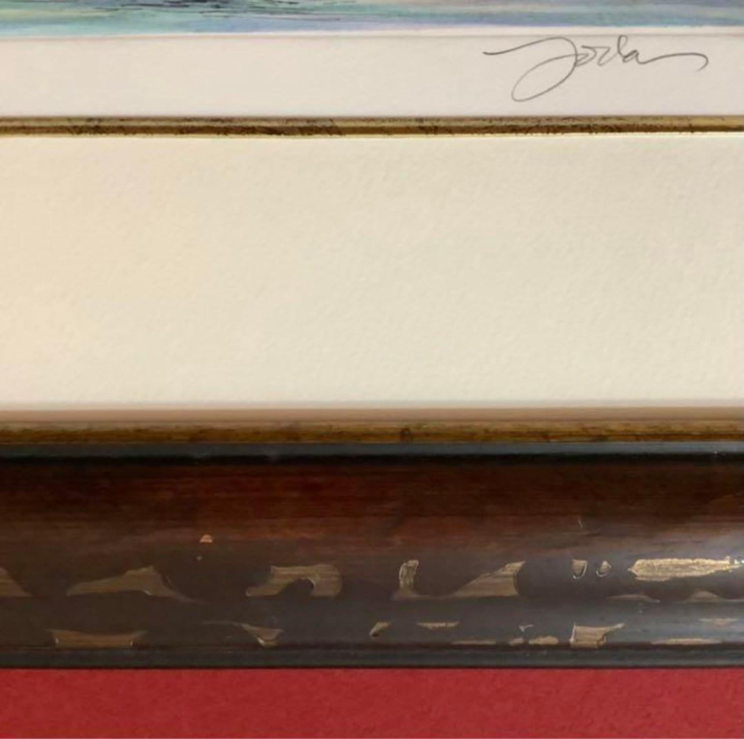 絵画・額縁・版画・織田 義郎・新品未使用・ザ・ベニスⅩ・イタリア・美術品・雑貨