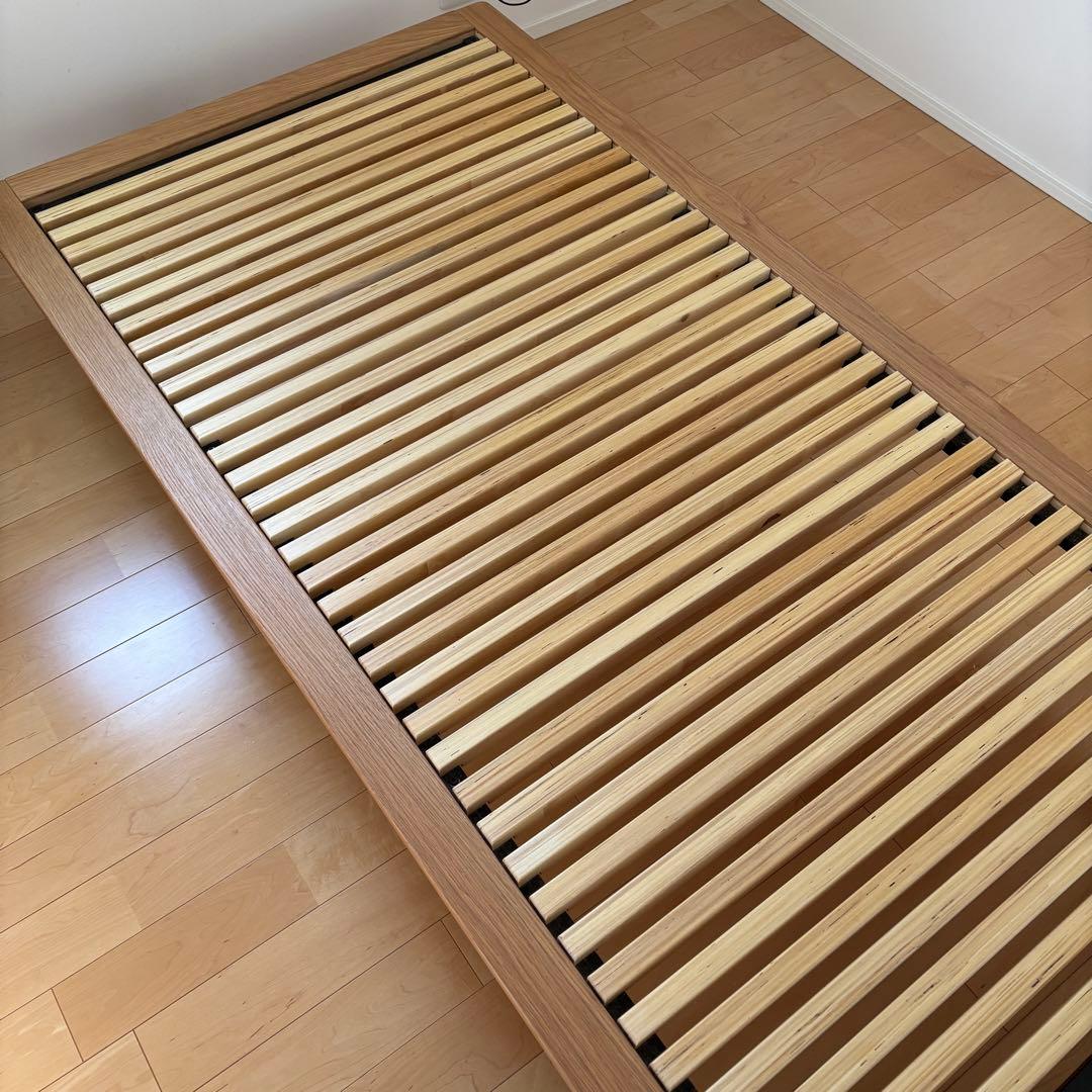 無印良品 木製ベッドフレーム シングル