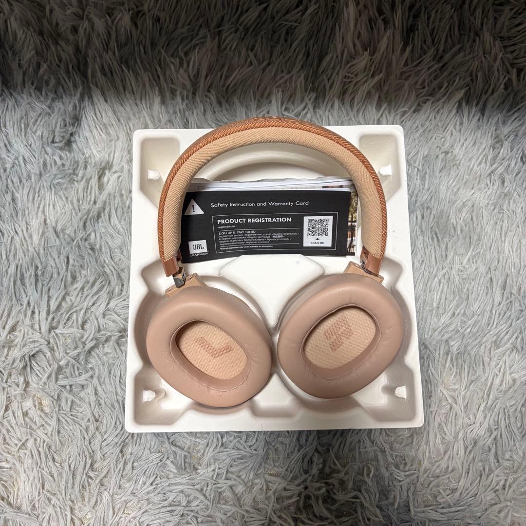 美品　JBL LIVE 770 NC ワイヤレスヘッドホン