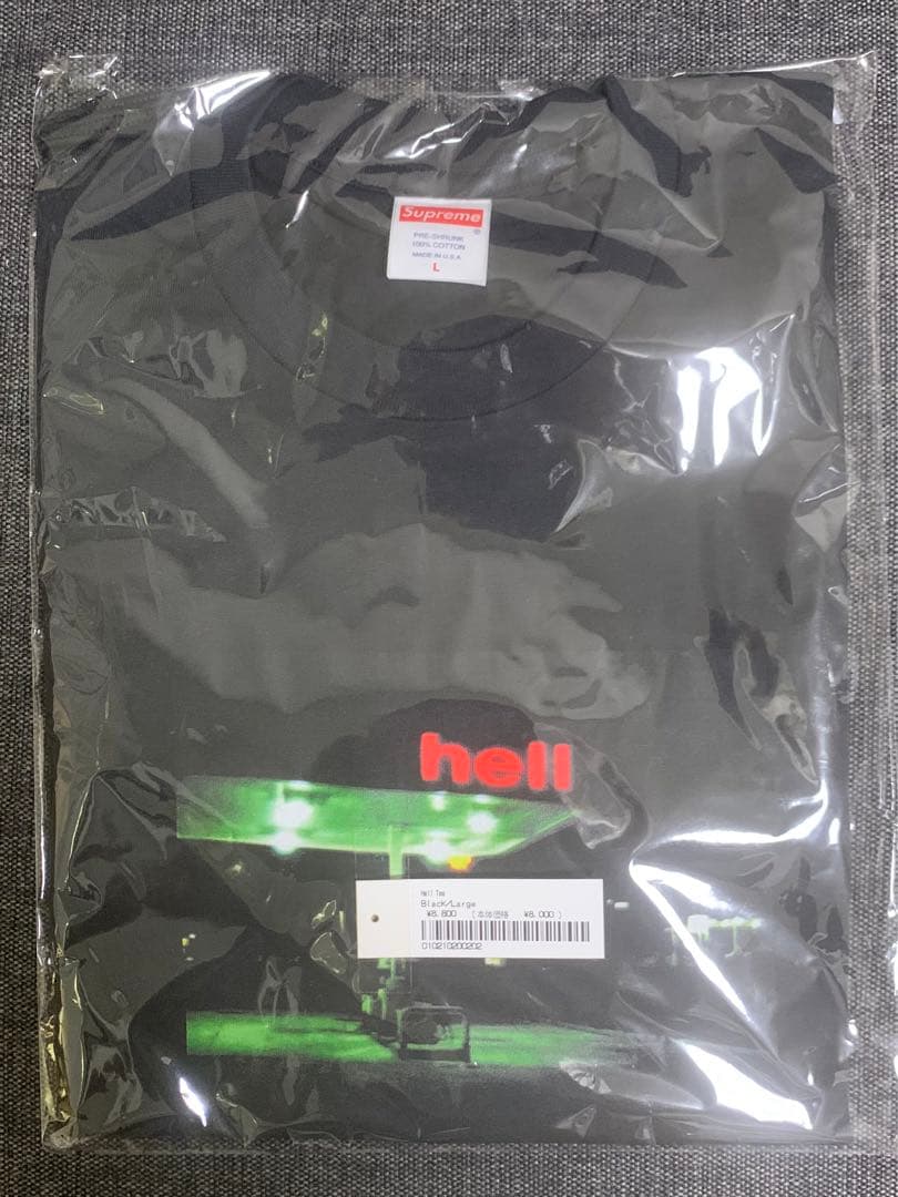 【新品】タグ付★即完売★Supreme Hell Tee