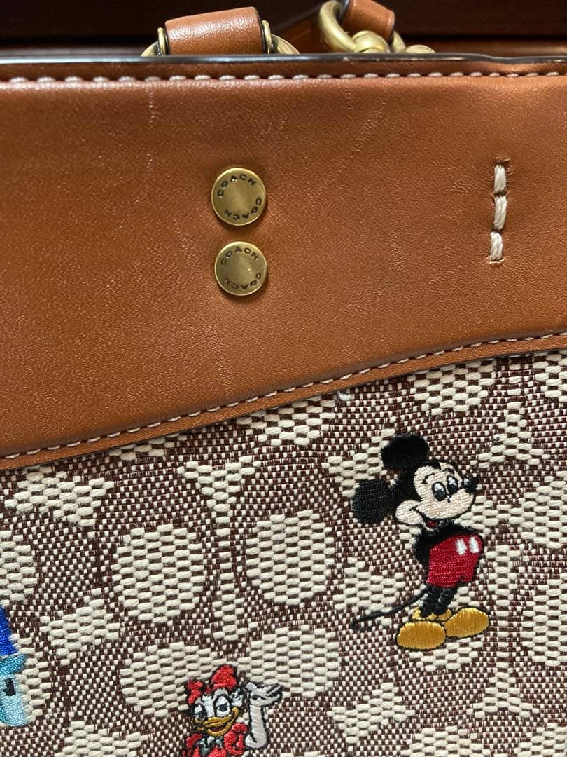 ご予約品【DISNEY×COACH】ディズニー50周年 ショルダーバッグ