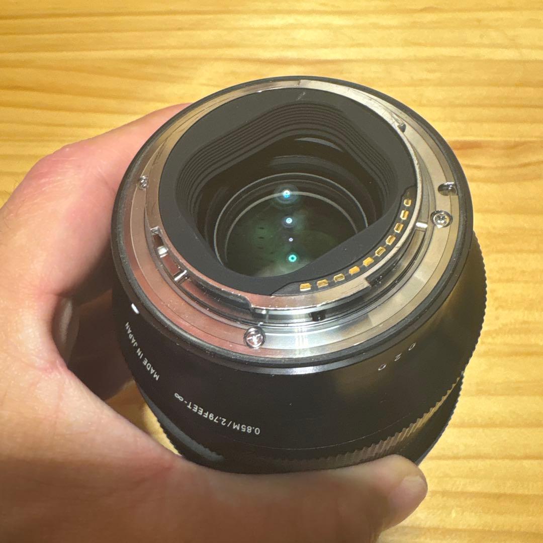 sigma 85mm f1.4 dgdn eマウント　sony