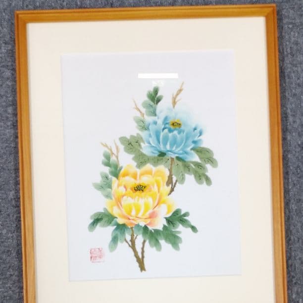 絵画 　富貴牡丹