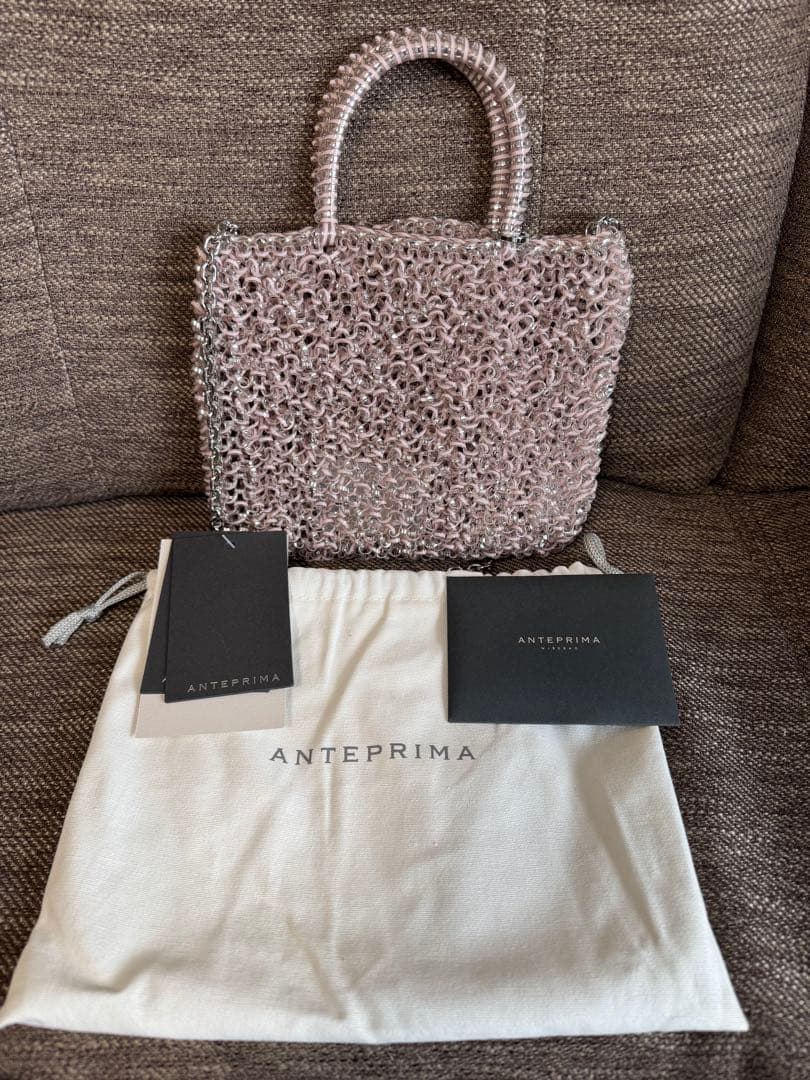 ANTEPRIMA ミニアトゥーラ パウダリーピンクシルバー