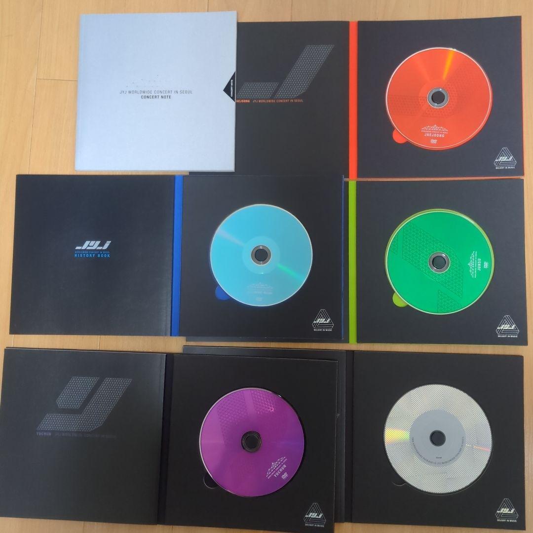 JYJ／ライヴ他DVD・豪華セット、フォトブックのおまけ付き