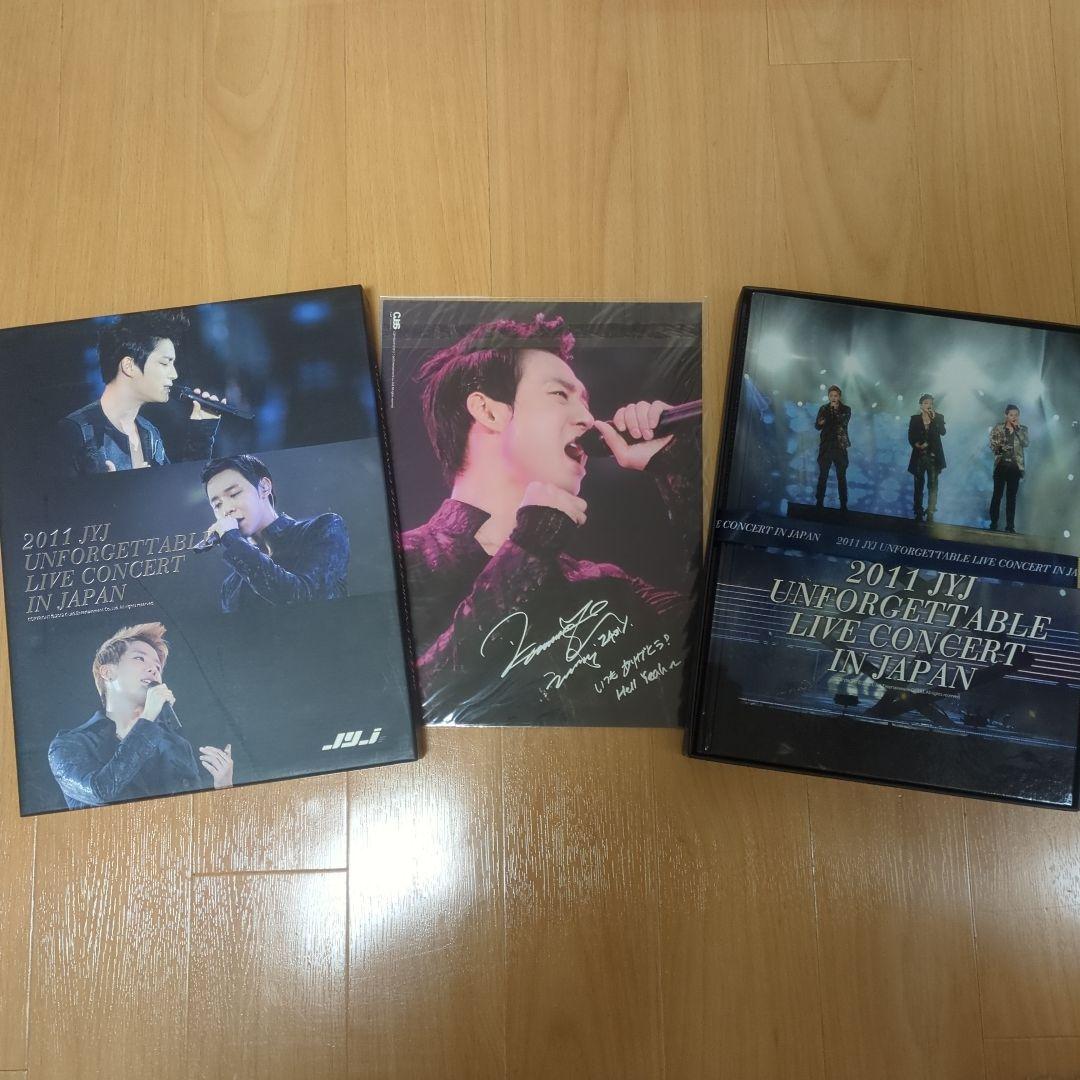 JYJ／ライヴ他DVD・豪華セット、フォトブックのおまけ付き