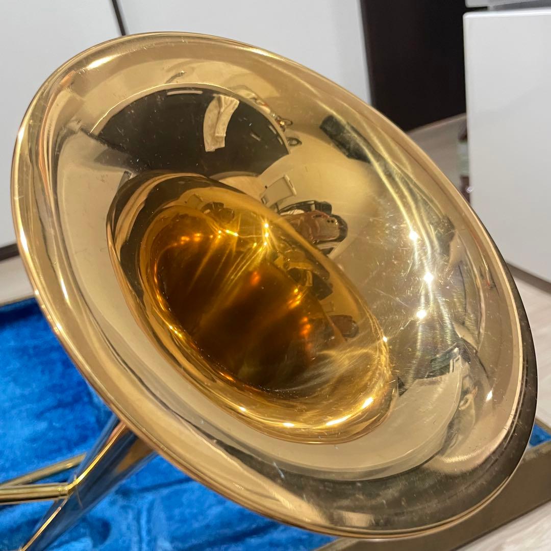 【赤ベル】YAMAHA ヤマハ トロンボーン YSL-351 マウスピース2個付