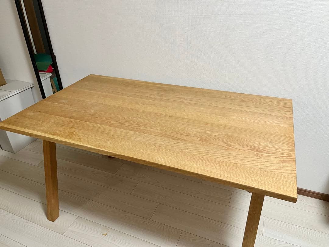 6月1日まで unico ウニコ ELEMT W1400 ナチュラル テーブル