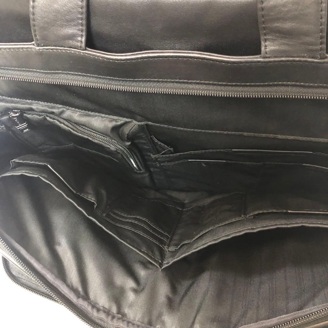 希少✨️TUMIビジネスキャリーケース オールレザー 機内持ち込み ナッパレザー