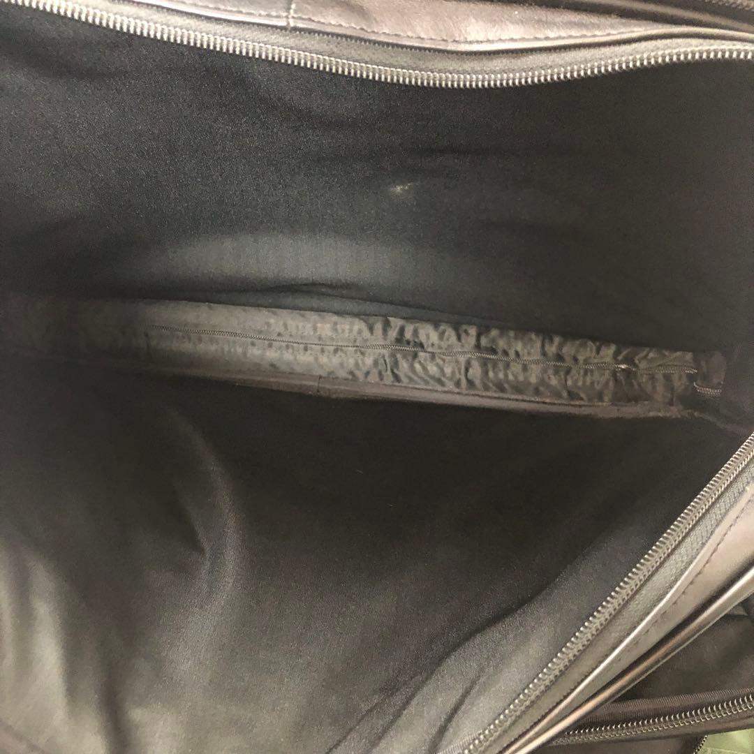 希少✨️TUMIビジネスキャリーケース オールレザー 機内持ち込み ナッパレザー